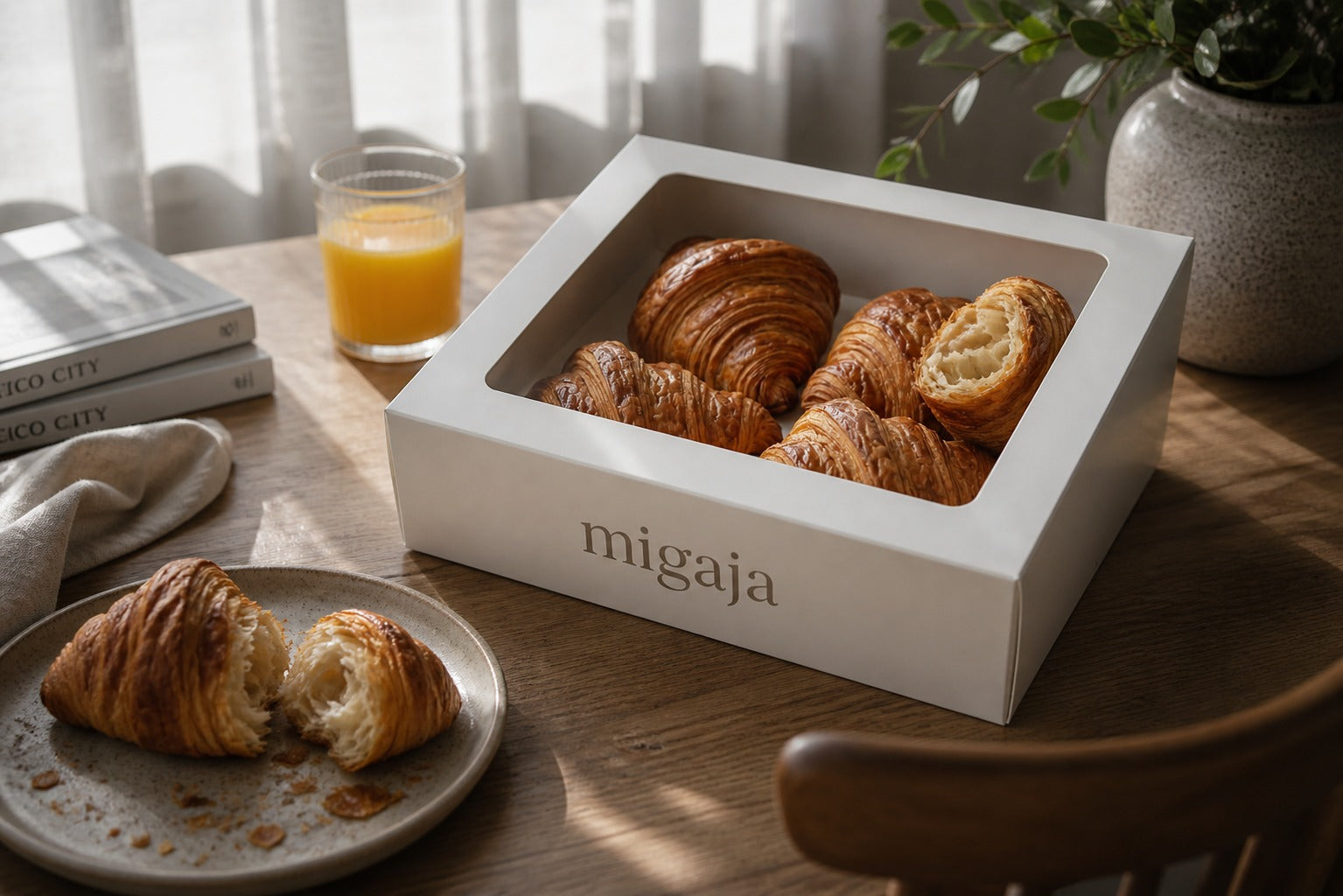 Caja de Croissants
